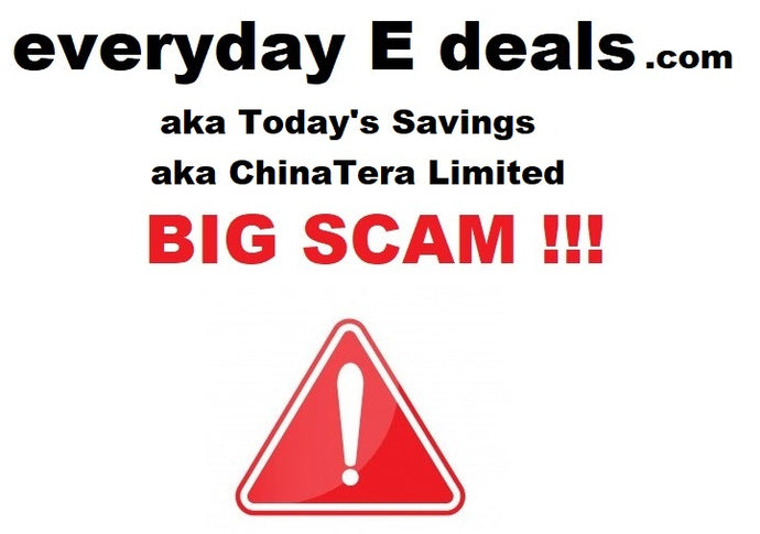 Have you been SCAMED by everyday edeals.com?