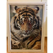 Load image into Gallery viewer, DIY 5D Diamond Painting Tiger &amp; Tiger Cubs Cross-Stitch Diamond Embroidery Full Square/Round Drill Mosaic Painting Decoration
