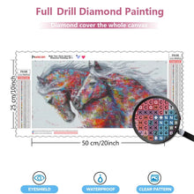 Load image into Gallery viewer, Do it Yourself Diamond Painting Kits Horses DIY Handmade Needlework Diamond Embroidery Animal Mosaic Picture

