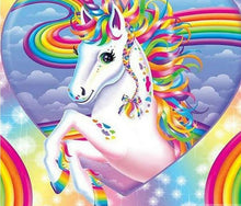 Load image into Gallery viewer, Cartoon Rainbow Unicorn 5D DIY Diamond Painting 3D Full Square/Round Drill Cross Stitch Embroidery 5D Home Decor
