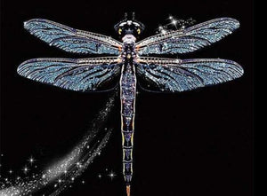 Dragonfly 5D DIY Diamond Painting Full 3D Square/Round Drill Embroidery Cross Stitch Wall Decor Insect Art
