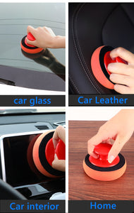 Polishing Pad Car Wash Car Wax Applicator Pad Auto Polisher Waxing Sponge Kit Lens Screen Cleaner Cleaning Accessories Tool