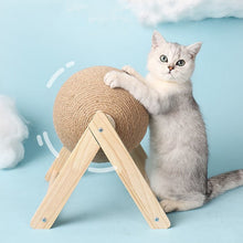 Load image into Gallery viewer, Cat Scratching Ball Toy Kitten Sisal Rope Ball Board Grinding Paws Toys Cats Scratcher Wear-Resistant Pet Furniture supplies
