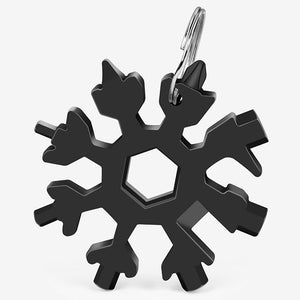Multi-Tool Snowflake Turtle Wrench Tool Spanner Hex Wrench Multifunction Camping Outdoor Survival Tools Opener Screwdriver