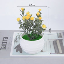 Load image into Gallery viewer, Mini Artificial Plants Bonsai Small Simulated Tree Pot Grass Fake Flowers For Home Garden Office Table Room Decoration Ornaments
