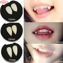 Load image into Gallery viewer, Adult Kids Halloween Party Costume Vampire False Teeth Fangs Horror Dress Cosplay Photo Props Favors DIY Decorations
