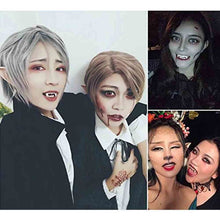 Load image into Gallery viewer, Adult Kids Halloween Party Costume Vampire False Teeth Fangs Horror Dress Cosplay Photo Props Favors DIY Decorations
