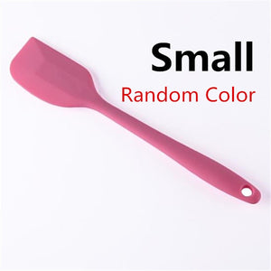 Silicone Stirring Rod Spoon for DIY Soap Heat-resistant Baking Scraper Soap Making Tools Various Color and Sizes Optional