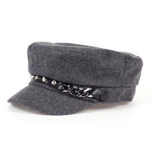 Load image into Gallery viewer, Women&#39;s cotton newsboy hat women outdoor warm beret hats men winter hat caps

