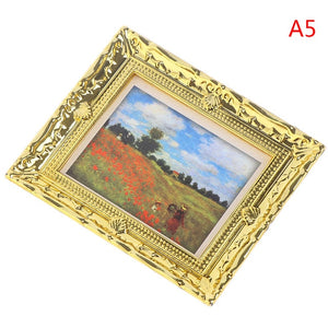 Vintage Style Photos Painting Mural Wall Picture Frames