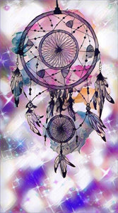 DIY 5D Diamond Paintings "Indian Dream Catcher Feather" Mosaic Full Square/Round Drill 3D Embroidery Cross Stitch Rhinestone Painting