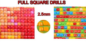 Extra Diamond Squares or Rounds Choose 1 Color of 447 Colors Full Round/Square Drill Diamond Dotz Beads 5 Bags Missing Diamonds
