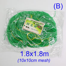 Load image into Gallery viewer, 10x10cm Green Garden Nylon Netting Mesh Trellis Support Climbing Bean Plant Nets Grow Fence Climbing Net Thickened Line
