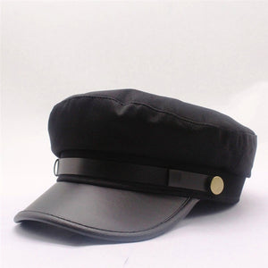 Newsboy Cap for women black Retro men baker berets Casual Spring British Classic Female Gatsby Flat Hats
