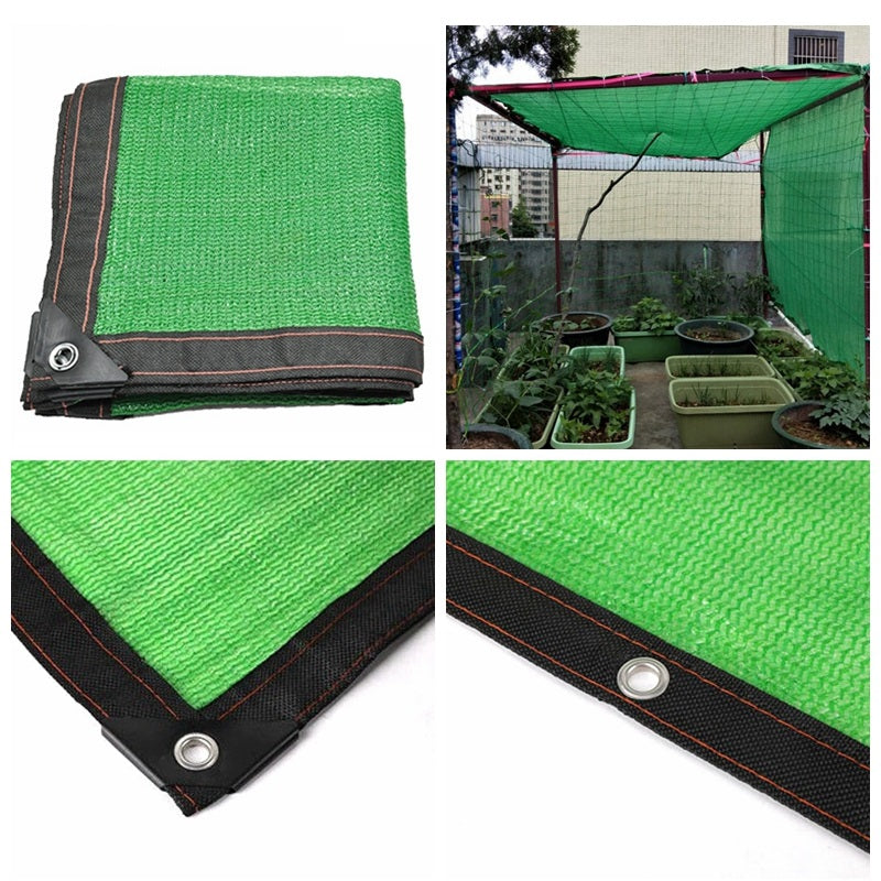 Anti-UV Green Sunshade Net Outdoor Awning Garden Swimming Pool Shade Net Succulent Plant Cover Shelter Shading Net
