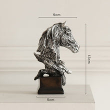 Load image into Gallery viewer, Sculpture Horse Head Abstract Ornaments Decoration For Home Handcrafts Figurine Miniature Model Desk Decor Accessories Statue
