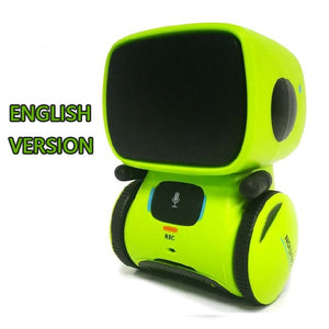 Smart Robot Dancing Voice Command Touch Control Toys Interactive Robot Cute Toy Gifts for Kids Move Motivates Children Friends