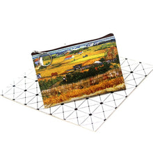 Load image into Gallery viewer, 1 Pcs Mini Vintage Oil Painting Coin Purse Women Girls Fashion Printed Wallet Lipstick Portable Money Purse Pocket Bag

