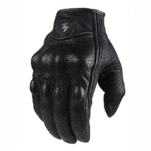 Load image into Gallery viewer, Motorcycle Gloves men women moto leather Carbon cycling winter gloves motorbike motorcross ATV motor New
