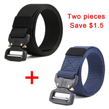 Load image into Gallery viewer, New Nylon Tactical Army Belt Mens Military SWAT Combat Belts Emergency Survival Gear Belt
