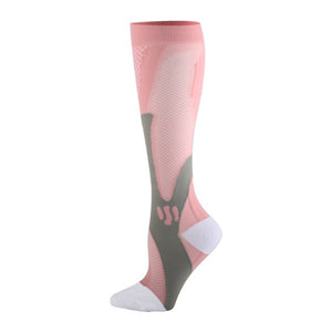 Compression Socks Nylon Medical Nursing Stockings Specializes Outdoor Cycling Fast-drying Breathable Adult Sports Socks