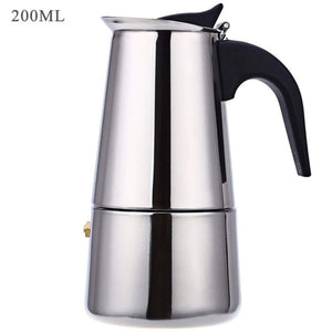 Stainless Steel Coffee Pot Mocha Espresso Latte Percolator Stove Coffee Maker Pot Percolator Drink Tool Cafetiere Latte Stovetop