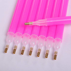 10pcs Diamond Embroidery Drill Point Pen Household DIY Handmade Diamond Painting Tools Diamond Embroidery Accessories Supplies