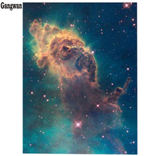 Load image into Gallery viewer, Galaxy Hubble Telescope Space 5D Diamond Painting Kit Cross Stitch Universe Art Picture 5D Diamond Embroidery Diamond Mosaic Painting Decor
