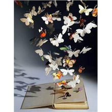 Load image into Gallery viewer, Butterflies Out of Books 5D Diamond Painting Kit DIY Full Drill Square Round Diamonds Arts Crafts Embroidery Book Rhinestone Paintings Home Decor
