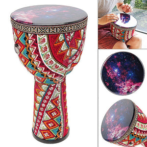 4/6/8.5 Inch High Quality Professional African Djembe Drum Colorful Wood Good Sound Traditional Musical Instrument