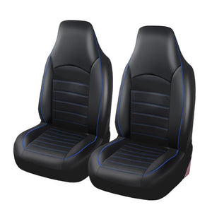 1-2 PCS Universal PU Leather Car Front Seat Covers High Back Bucket Seat Cover Fit Most Cars Trucks SUVS Auto Seat Covers