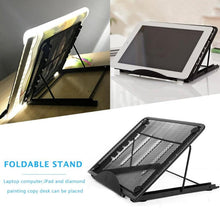 Load image into Gallery viewer, Foldable Stand for Diamond Painting Light Pad Copy Platform Bracket Base Diamond Painting Copy Desk Laptop Computer Holder

