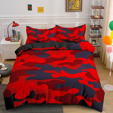 Load image into Gallery viewer, Camouflage Bedding Sets Boy Girl Kid Adult Duver Cover Set King Queen Twin Comforter Covers With Pillowcase Choose Color
