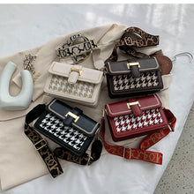 Load image into Gallery viewer, Unique Design Bag Retro Woolen Square Bag Elegant Shoulder Bag Messenger Bag Trendy Womens Purse Choose Color
