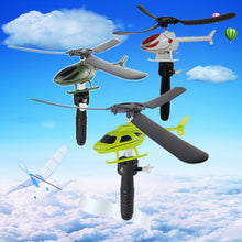 Load image into Gallery viewer, New Educational Toy Helicopter Outdoor Toy Gift Pull Wires RC Helicopters Fly Freedom Drawstring For Children&#39;s Gifts Games
