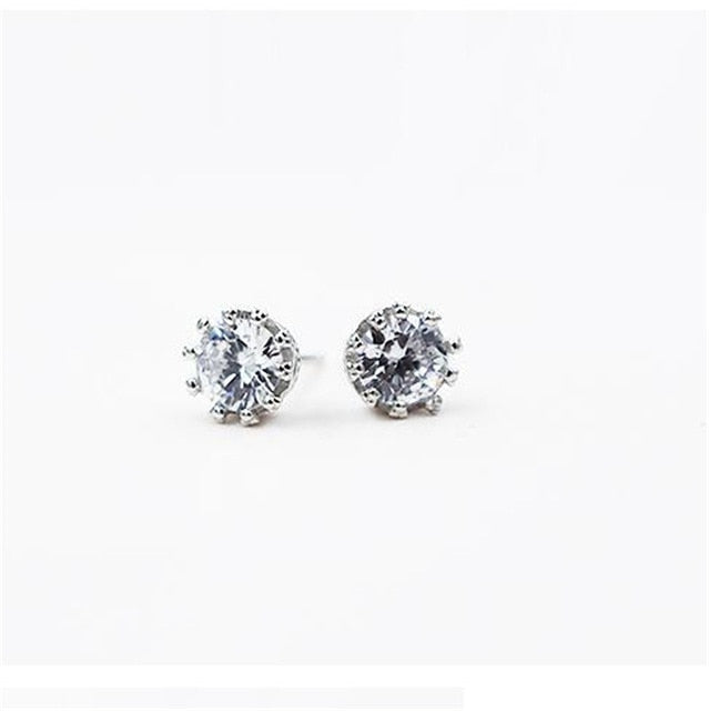 Stud Diamond Rhinestone Earrings Female Wedding Style Pendant Earrings Fashion Jewelry Earrings for Men or Women