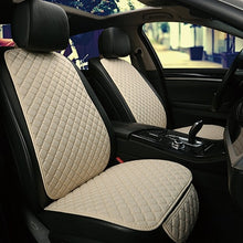 Load image into Gallery viewer, 1-2 Seat Universal Car Seat Cover Cushion Auto Four Season Comfortable and Breathable Linen Car Accessories
