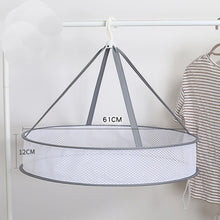 Load image into Gallery viewer, 1/2/3 Layer Folding Clothes Drying Rack 10 Styles Hanging Clothing Basket Dryer Toys Socks Drying Net Solid Mesh Laundry Basket

