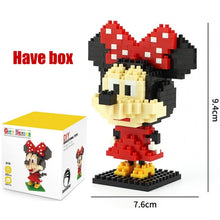 Load image into Gallery viewer, Character Mini Blocks Hulk Mickey Minnie Donald Duck Cartoon DIY Model Micro Building Brick Blocks Toy Figures Fun Building Gifts
