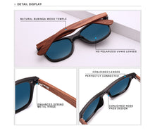 Load image into Gallery viewer, Mens Special Natural Wood Polarized Sunglasses Men Fashion Sun Glasses Original Wood Fashion Sunglasses Choose Color
