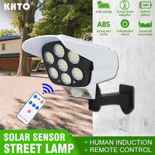 Load image into Gallery viewer, 2-In-1 Solar Powered Spotlight Moving Automatic Solar Light Outdoor Street Solar Wall Lamp with Remote
