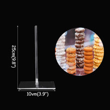 Load image into Gallery viewer, Wedding Decoration Donuts Wall Wooden Holds Stand Dessert Doughnut Table Holder Wedding Supplies Birthday Party
