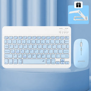 14-Styles Bluetooth Keyboard Mini Bluetooth Keyboard and Wireless Mouse Great for Computers Touchpad iPad Cellphone Gift Choose Color