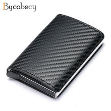 Load image into Gallery viewer, Multi Credit Card Holder Wallet for Men Women RFID Aluminum Box Vintage PU Leather Bank Cardholder Case Makes A Great Gift
