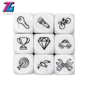 Party Games Story Dice Puzzle Board Game Telling Story Family Party Friends Parents With Children Kids Gift