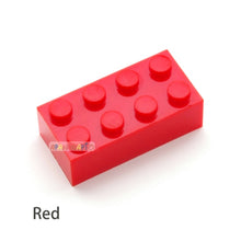 Load image into Gallery viewer, 40pcs DIY Building Blocks Thick Figures Bricks 2x4 Dots Educational Creative Size Compatible With 3001 Plastic Toys for Children
