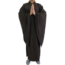 Load image into Gallery viewer, Shaolin Buddhist Monk Dress Meditation Haiqing Robe Kung fu Suit Men&#39;s Costumes

