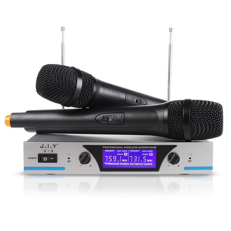 Handheld Wireless Karaoke Microphone Karaoke player Home Karaoke Echo Mixer System Digital Sound Audio Mixer Singing Machine V3+
